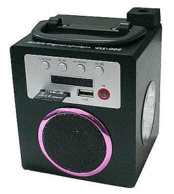 Rádio caixa de som Mp3 com entrada USB SD DS006