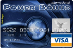 Cartão de Crédito Internacional Power Bônus - Renda Extra